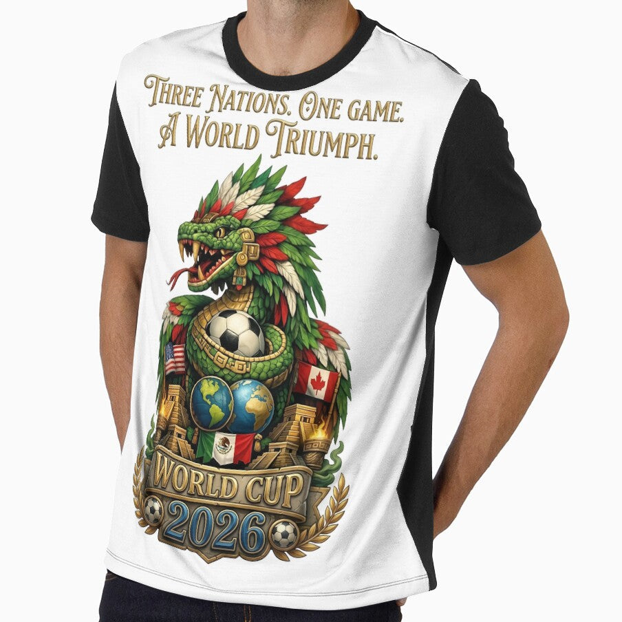 World Cup 2026 United As One Mascots by Sovereign Supply Co. Unisex T-shirt, Sweatshirt, Hoodie, Long Sleeve Tee - T-Shirt, Sweatshirt, Hoodie
