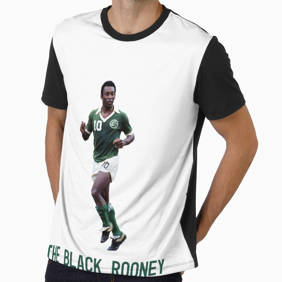Pele The Black Rooney by PiscesVibes Unisex T-shirt, Sweatshirt, Hoodie, Long Sleeve Tee - T-Shirt, Sweatshirt, Hoodie