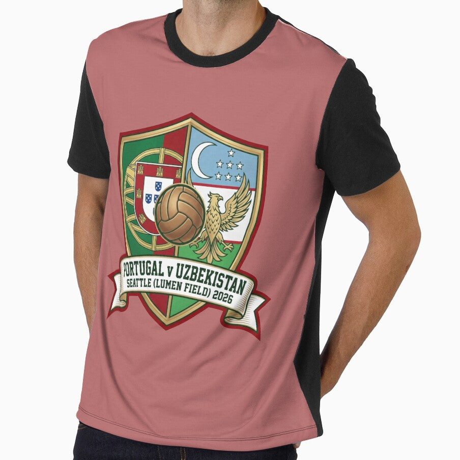 Portugal vs Uzbekistan 2026 Seattle Vintage Soccer Crest by Pride Emblem Prints Unisex T-shirt, Sweatshirt, Hoodie, Long Sleeve Tee - T-Shirt, Sweatshirt, Hoodie