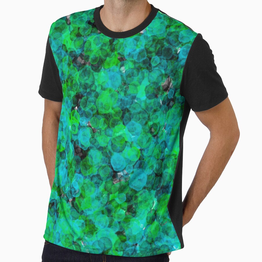 Unfocus - green, blue, black by customtitle Unisex T-shirt, Sweatshirt, Hoodie, Long Sleeve Tee - T-Shirt, Sweatshirt, Hoodie