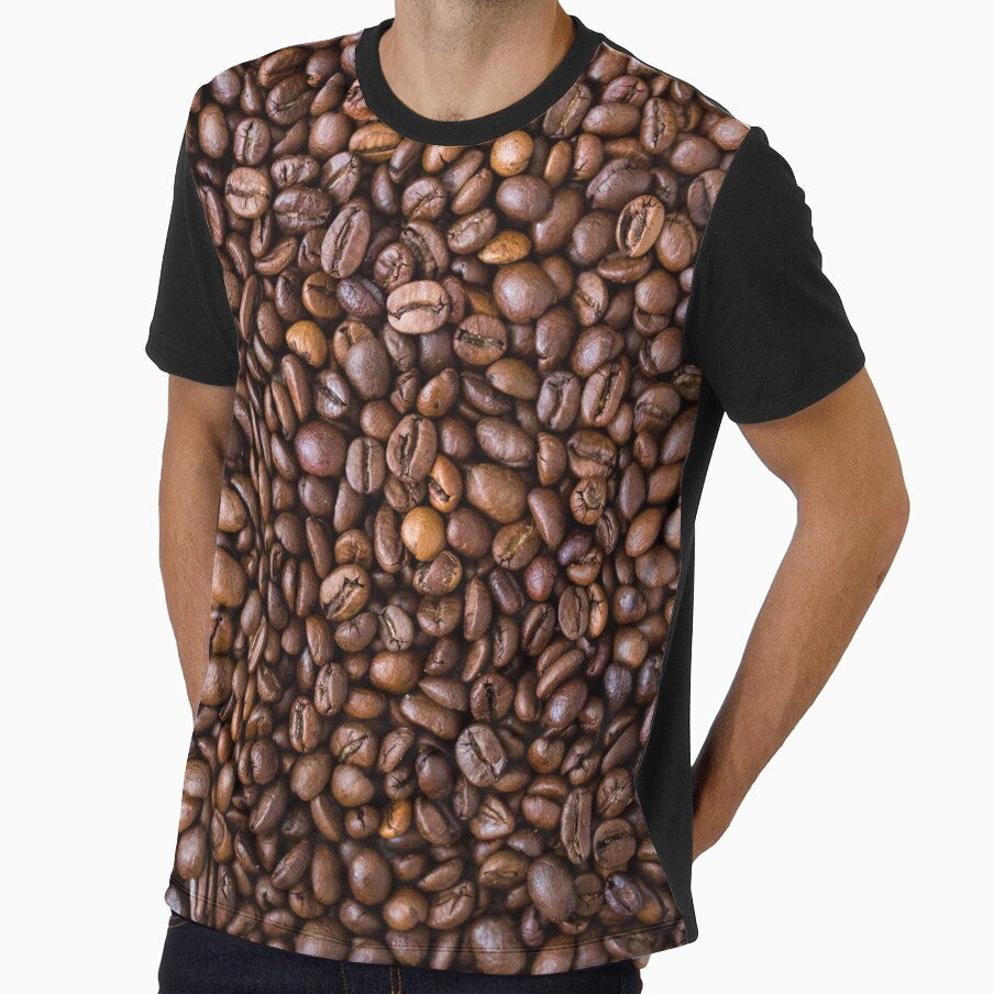 Coffee Beans by FantasySkyArt Unisex T-shirt, Sweatshirt, Hoodie, Long Sleeve Tee - T-Shirt, Sweatshirt, Hoodie