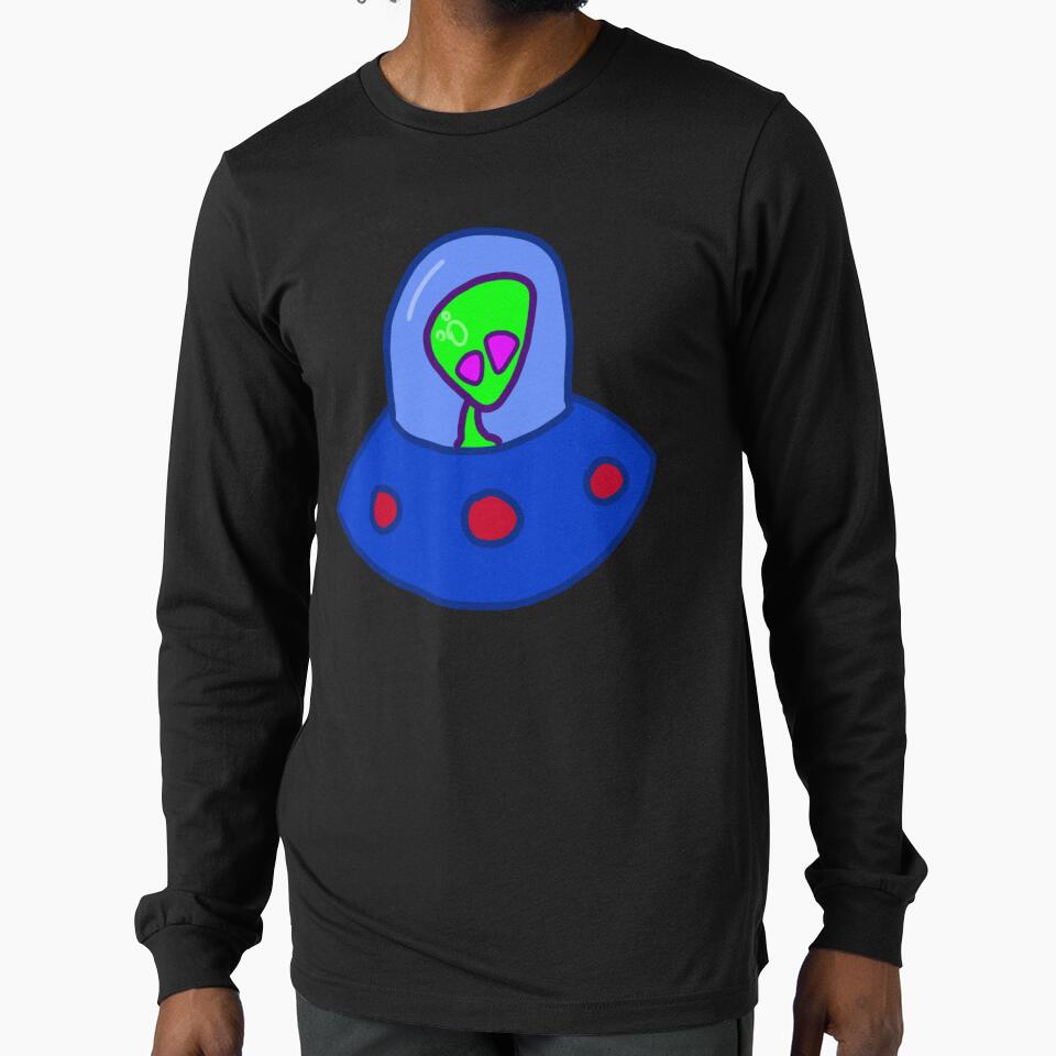 Traveling Alien Evo - 2026 by Princess Davy's Shop Unisex T-shirt, Sweatshirt, Hoodie, Long Sleeve Tee - T-Shirt, Sweatshirt, Hoodie