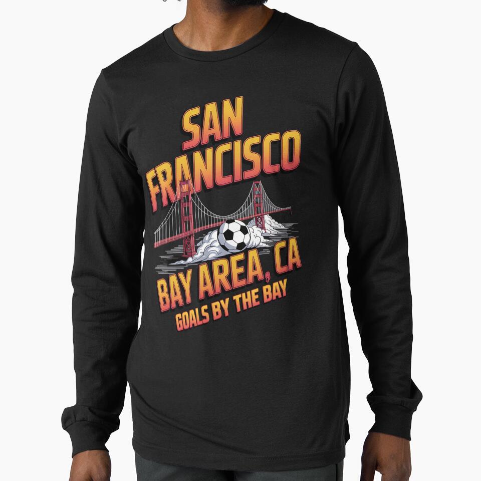 2026 soccer city - San Francisco CA - soccer host city - american soccer fan - soccer supporter - red white and blue - national pride - soccer hype - soccer fan gear - soccer watch party by JansenGS - T-Shirt, Sweatshirt, Hoodie