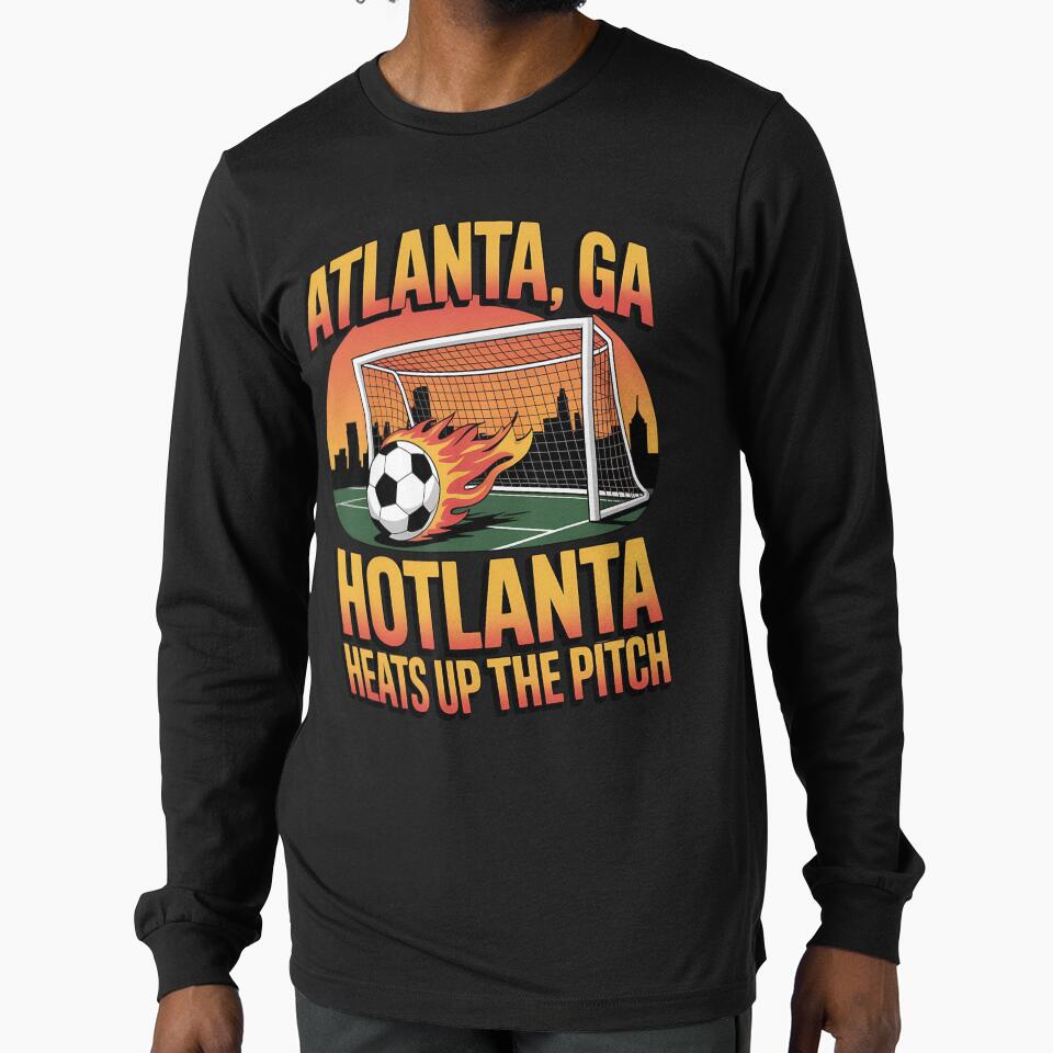 2026 soccer city - Atlanta GA - canada soccer - mexico soccer - north america soccer - 2026 soccer - world football 2026 - funny soccer shirt - patriotic soccer - sarcastic soccer by JansenGS - T-Shirt, Sweatshirt, Hoodie