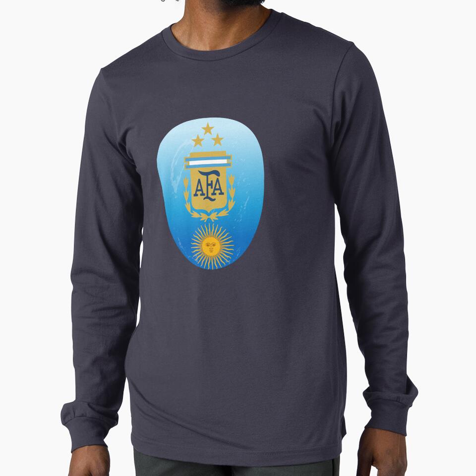 Argentina Football Fan Design | Proud Soccer Supporter Artwork by UI Expert Unisex T-shirt, Sweatshirt, Hoodie, Long Sleeve Tee - T-Shirt, Sweatshirt, Hoodie