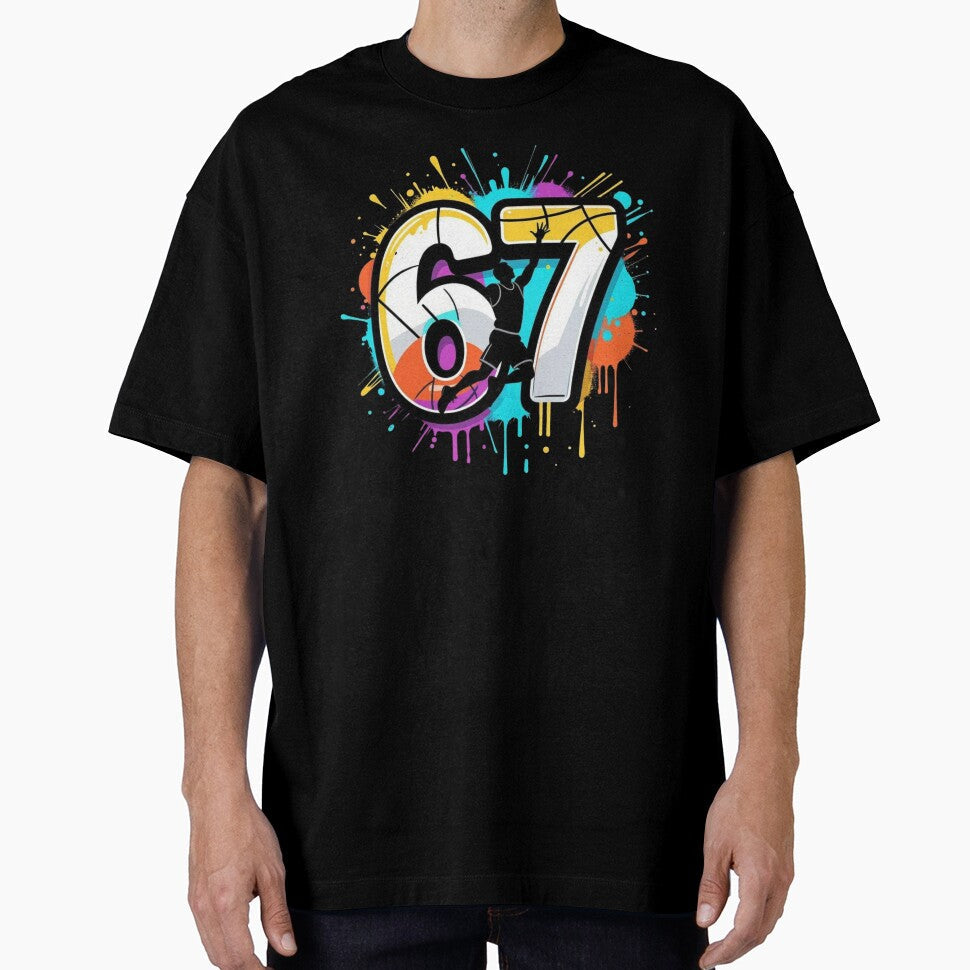 67 Basketball Meme Six Seven Slam Dunk Boys by GrumpySableye Unisex T-shirt, Sweatshirt, Hoodie, Long Sleeve Tee - T-Shirt, Sweatshirt, Hoodie