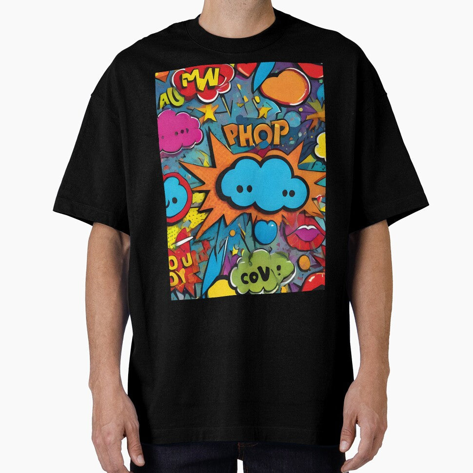 pop art style pattern by aledfychan Unisex T-shirt, Sweatshirt, Hoodie, Long Sleeve Tee - T-Shirt, Sweatshirt, Hoodie