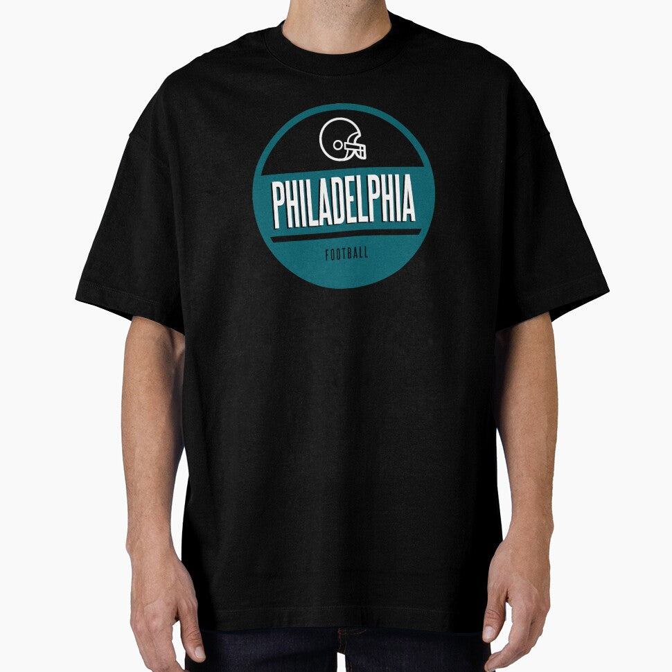Philadelphia retro football by BVHstudio Unisex T-shirt, Sweatshirt, Hoodie, Long Sleeve Tee - T-Shirt, Sweatshirt, Hoodie