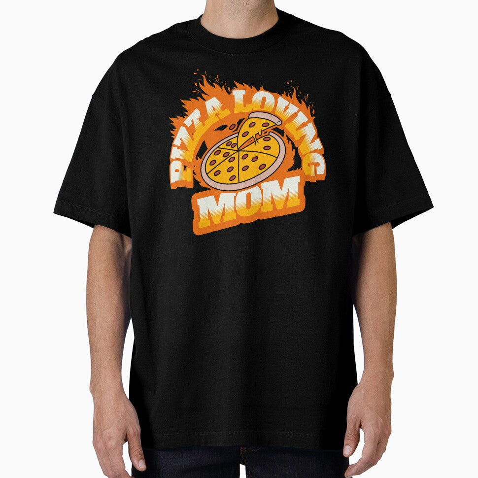 Pizza Loving Mom by NuttySqueaky Unisex T-shirt, Sweatshirt, Hoodie, Long Sleeve Tee - T-Shirt, Sweatshirt, Hoodie