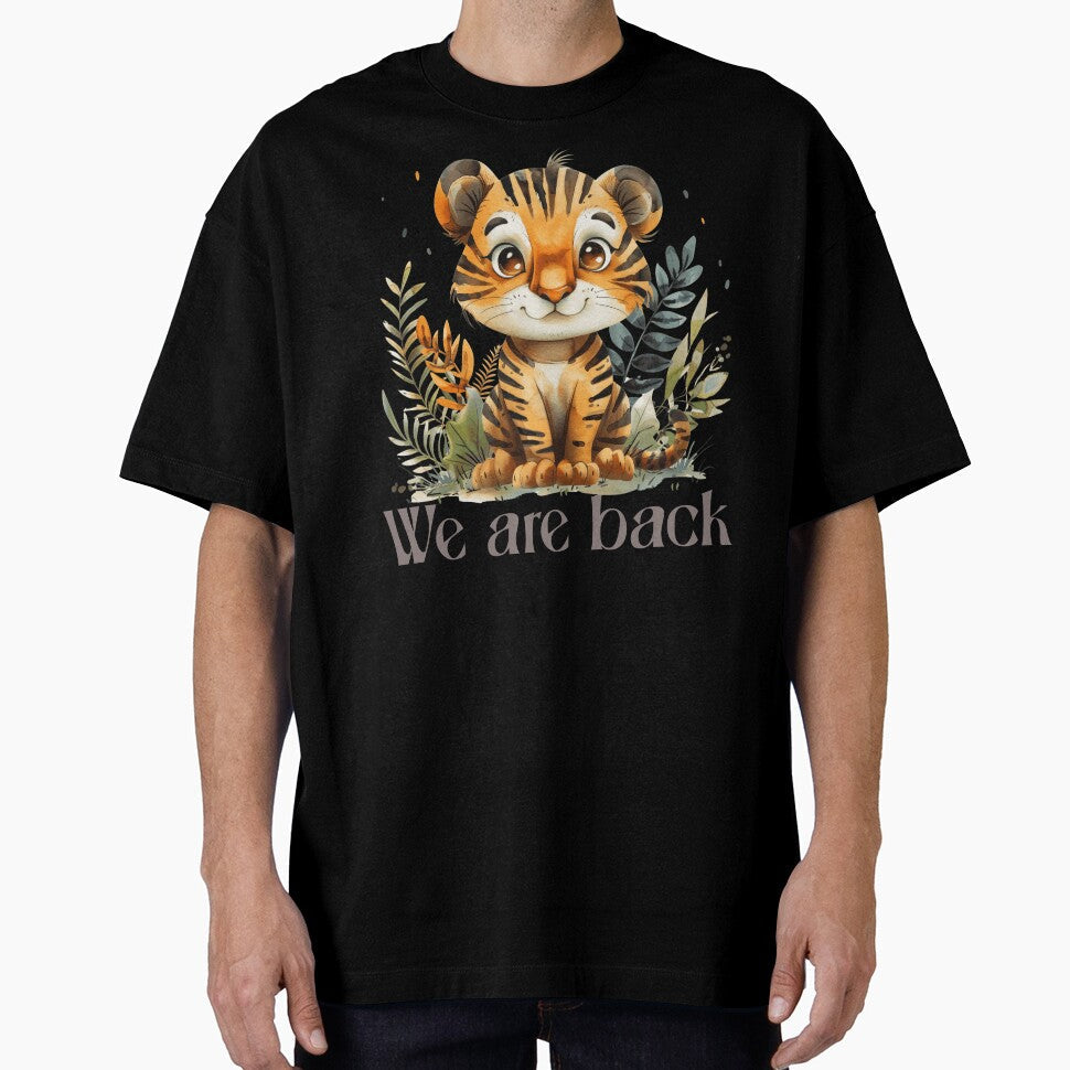 tiger, tiger back to school by FOODIESART Unisex T-shirt, Sweatshirt, Hoodie, Long Sleeve Tee - T-Shirt, Sweatshirt, Hoodie