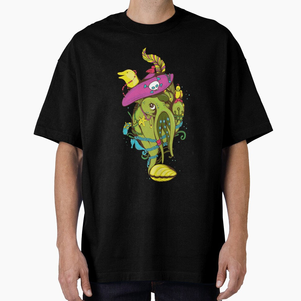 Cartoon Squid by tpixx Unisex T-shirt, Sweatshirt, Hoodie, Long Sleeve Tee - T-Shirt, Sweatshirt, Hoodie