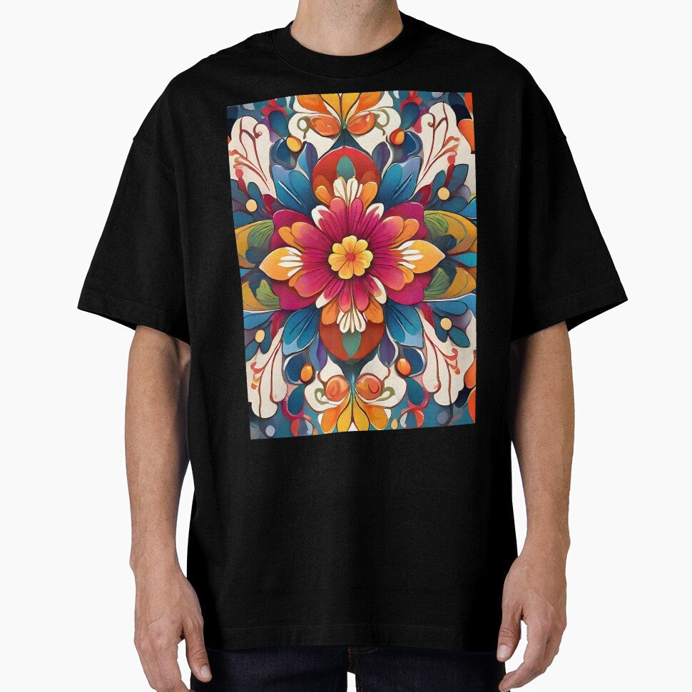 a beautiful flower pattern by aledfychan Unisex T-shirt, Sweatshirt, Hoodie, Long Sleeve Tee - T-Shirt, Sweatshirt, Hoodie
