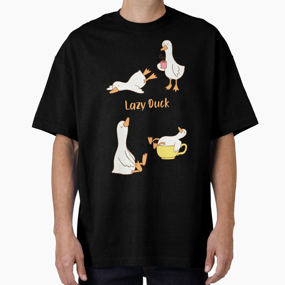 Lazy duck club by NaraviStudio Unisex T-shirt, Sweatshirt, Hoodie, Long Sleeve Tee - T-Shirt, Sweatshirt, Hoodie