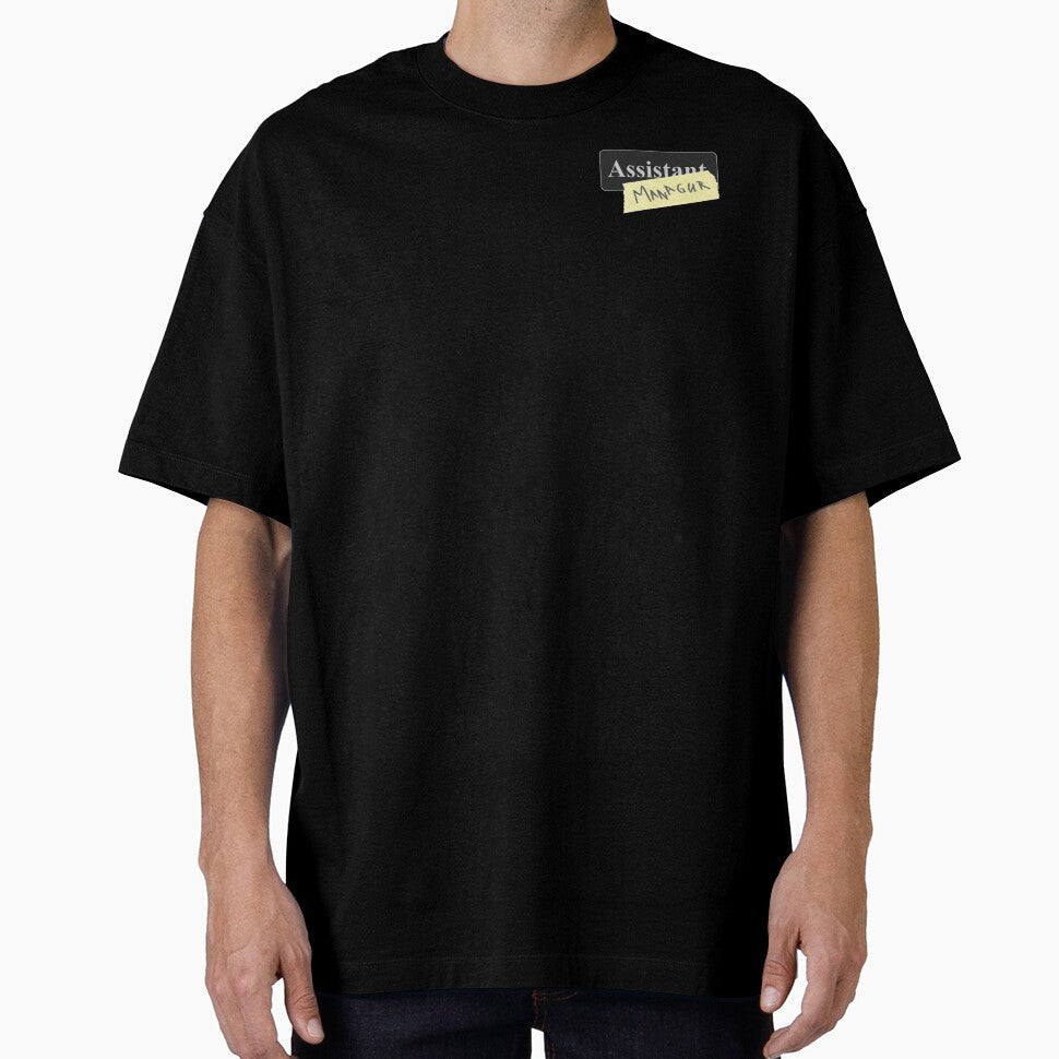 Assistant Badge  Official "Managur" (Manager) of the Office Chaos by BatavianBrew Unisex T-shirt, Sweatshirt, Hoodie, Long Sleeve Tee - T-Shirt, Sweatshirt, Hoodie