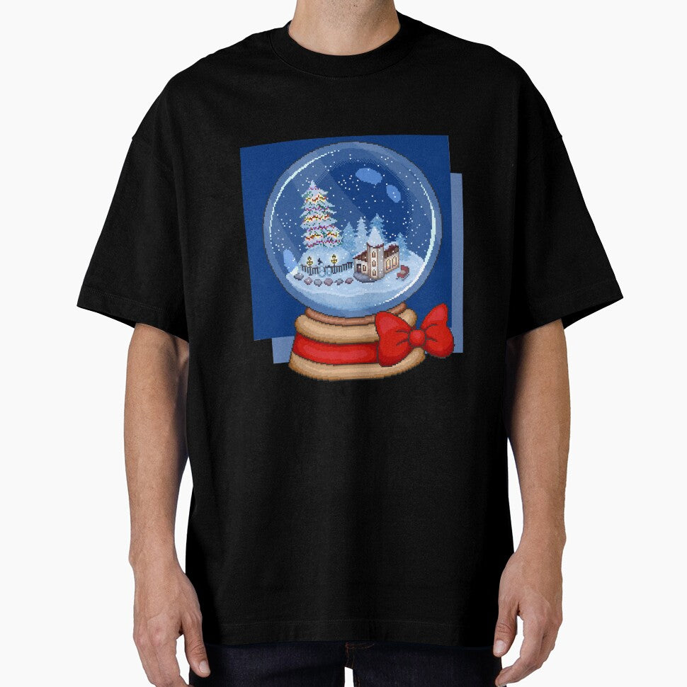 Christmas Time Snowglobe by MetallicWings15 Unisex T-shirt, Sweatshirt, Hoodie, Long Sleeve Tee - T-Shirt, Sweatshirt, Hoodie