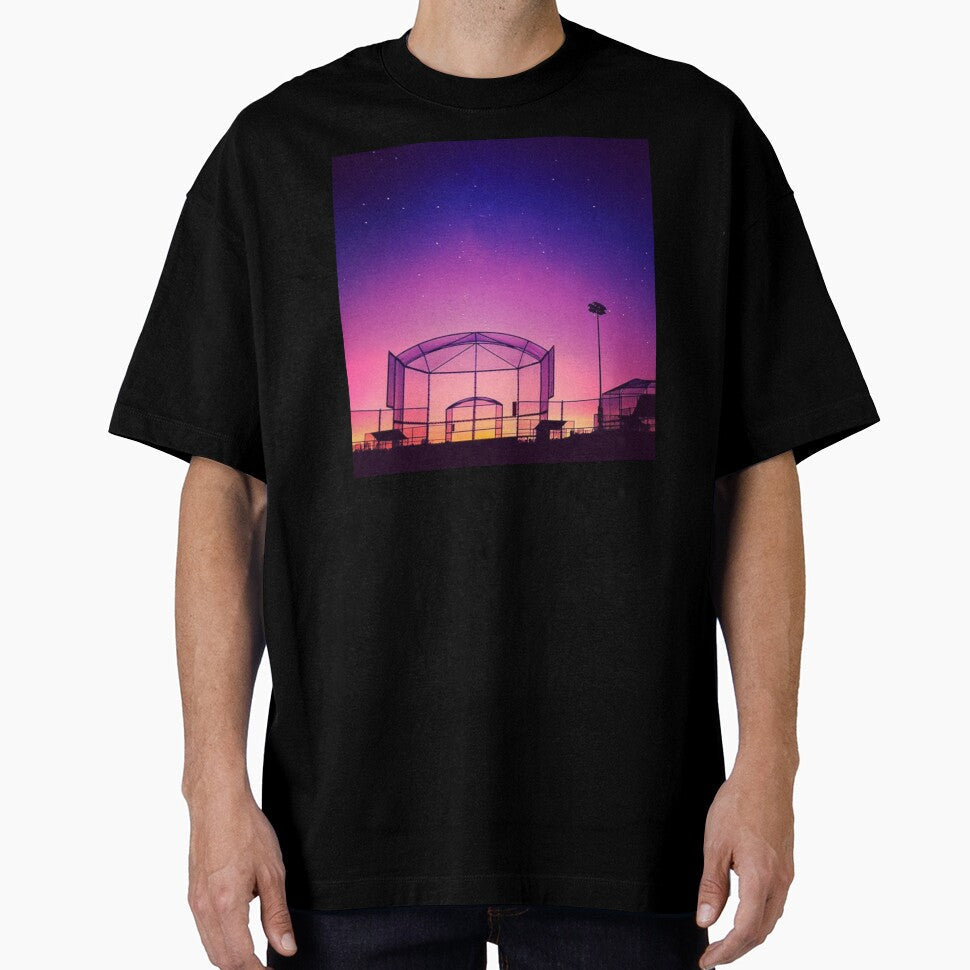 Purple Sunset And Baseball by iamdesigns14 Unisex T-shirt, Sweatshirt, Hoodie, Long Sleeve Tee - T-Shirt, Sweatshirt, Hoodie