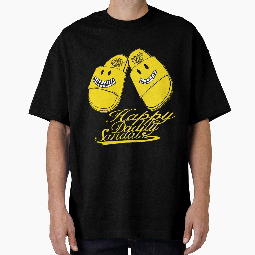 Happy daddy sandals by ButterSkull Unisex T-shirt, Sweatshirt, Hoodie, Long Sleeve Tee - T-Shirt, Sweatshirt, Hoodie