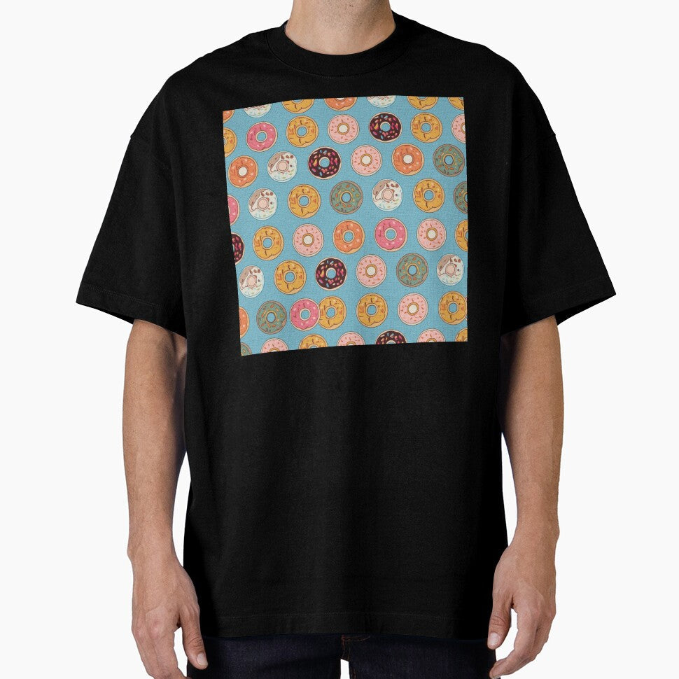 Donut pattern by JosueShop101 Unisex T-shirt, Sweatshirt, Hoodie, Long Sleeve Tee - T-Shirt, Sweatshirt, Hoodie