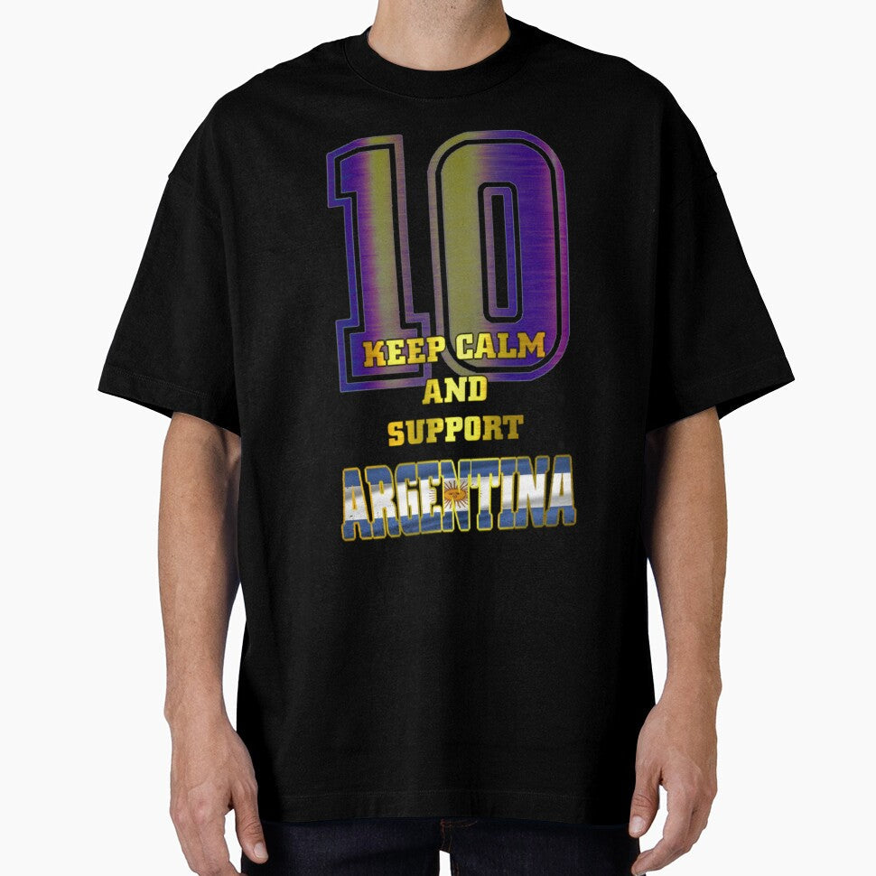 keep calm and support argentina by kobe811 Unisex T-shirt, Sweatshirt, Hoodie, Long Sleeve Tee - T-Shirt, Sweatshirt, Hoodie