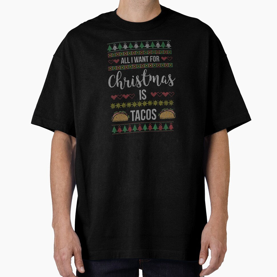 Taco Santa Christmas Xmas Holiday Gift by haselshirt Unisex T-shirt, Sweatshirt, Hoodie, Long Sleeve Tee - T-Shirt, Sweatshirt, Hoodie