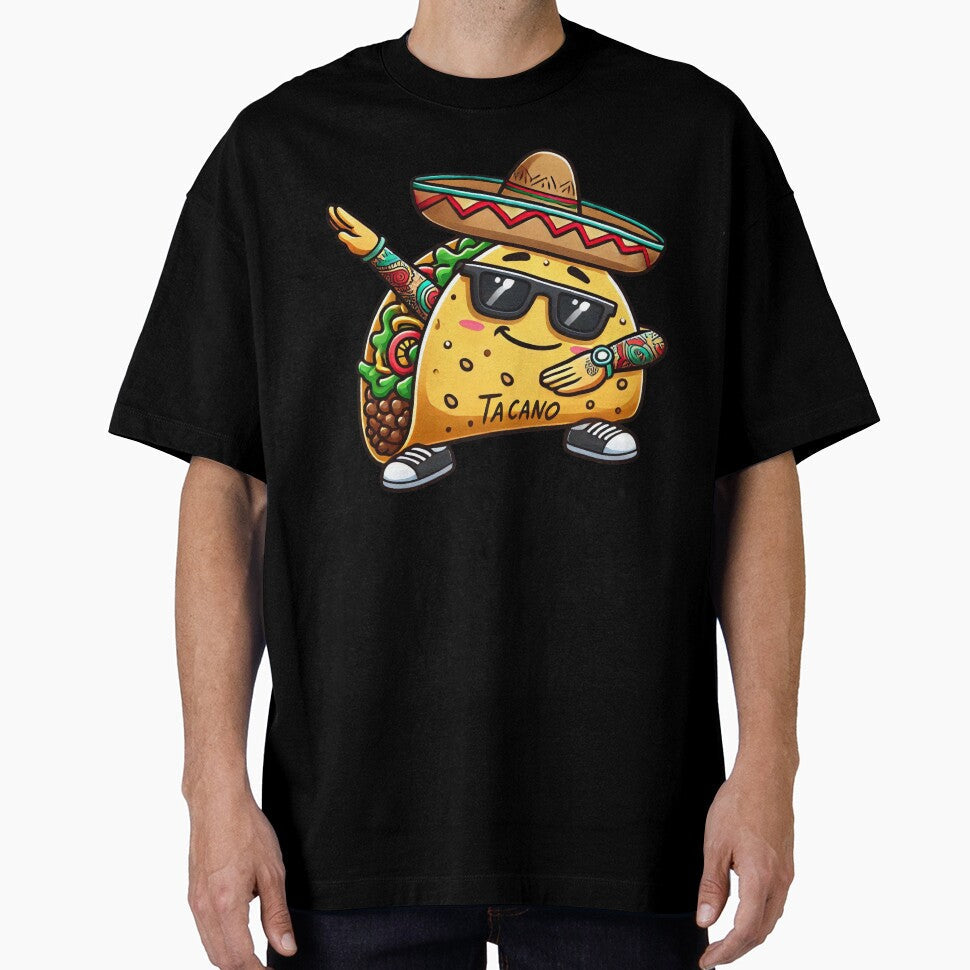 Cool Dabbing Taco in Chicano Style by Dazeville Studio1541 Unisex T-shirt, Sweatshirt, Hoodie, Long Sleeve Tee - T-Shirt, Sweatshirt, Hoodie
