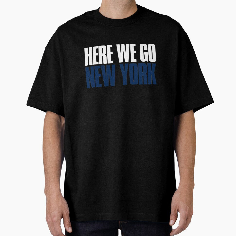 Here we go New York Sports Fan by elhefe Unisex T-shirt, Sweatshirt, Hoodie, Long Sleeve Tee - T-Shirt, Sweatshirt, Hoodie
