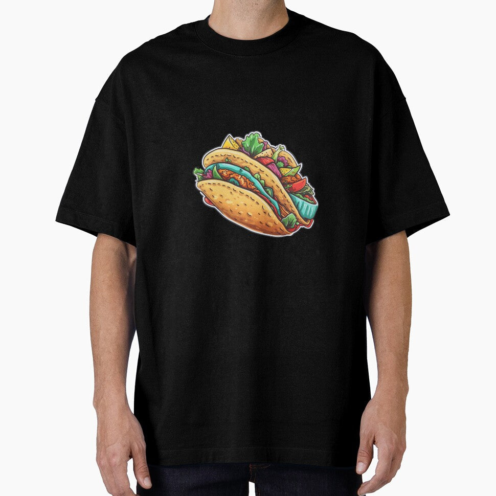 Cute taco sticker by niftyfifty Unisex T-shirt, Sweatshirt, Hoodie, Long Sleeve Tee - T-Shirt, Sweatshirt, Hoodie