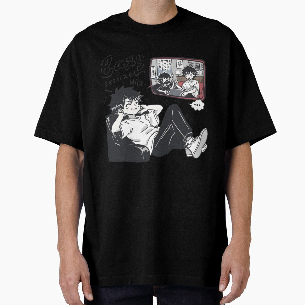 anime boy by Smartbyhub Unisex T-shirt, Sweatshirt, Hoodie, Long Sleeve Tee - T-Shirt, Sweatshirt, Hoodie