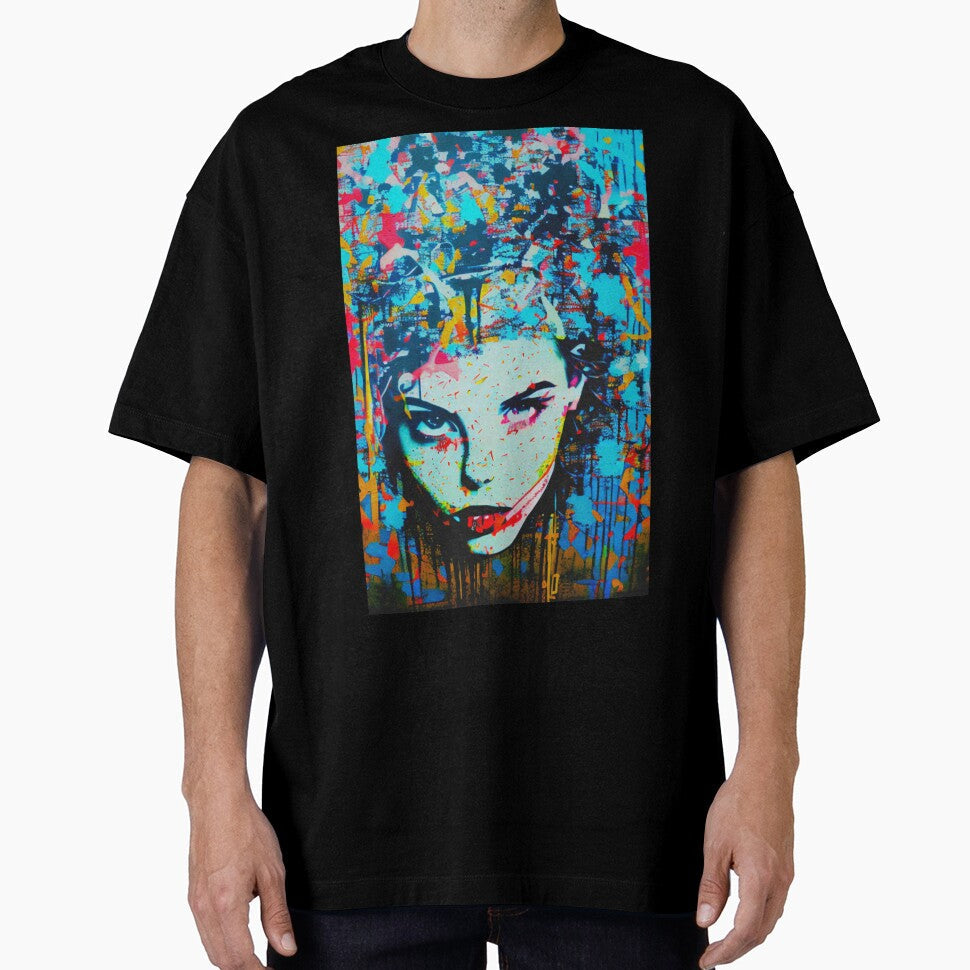 Graffiti Girl | street art aesthetic by CiceroSpin Unisex T-shirt, Sweatshirt, Hoodie, Long Sleeve Tee - T-Shirt, Sweatshirt, Hoodie