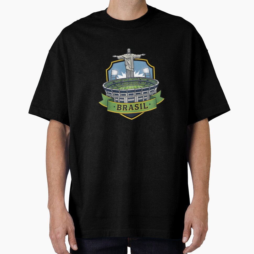 Brazil - World Cup 2026 by Cosmic Catnip Art Unisex T-shirt, Sweatshirt, Hoodie, Long Sleeve Tee - T-Shirt, Sweatshirt, Hoodie