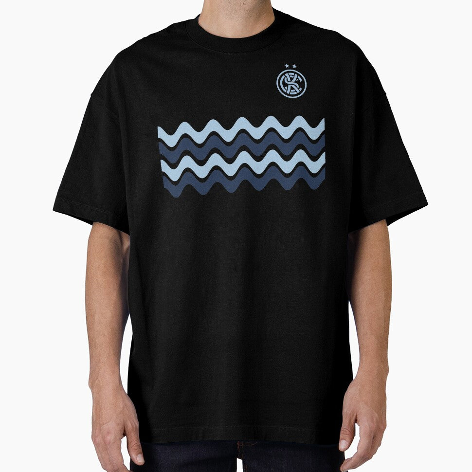 KC Soccer Blue Waves by kccollective Unisex T-shirt, Sweatshirt, Hoodie, Long Sleeve Tee - T-Shirt, Sweatshirt, Hoodie