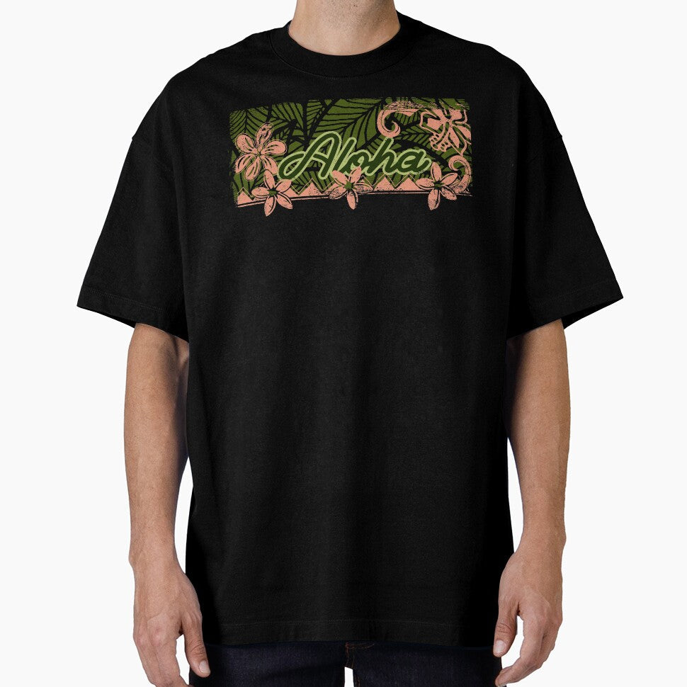 Vintage Distressed Ink Aloha Banner by sunnthreads Unisex T-shirt, Sweatshirt, Hoodie, Long Sleeve Tee - T-Shirt, Sweatshirt, Hoodie
