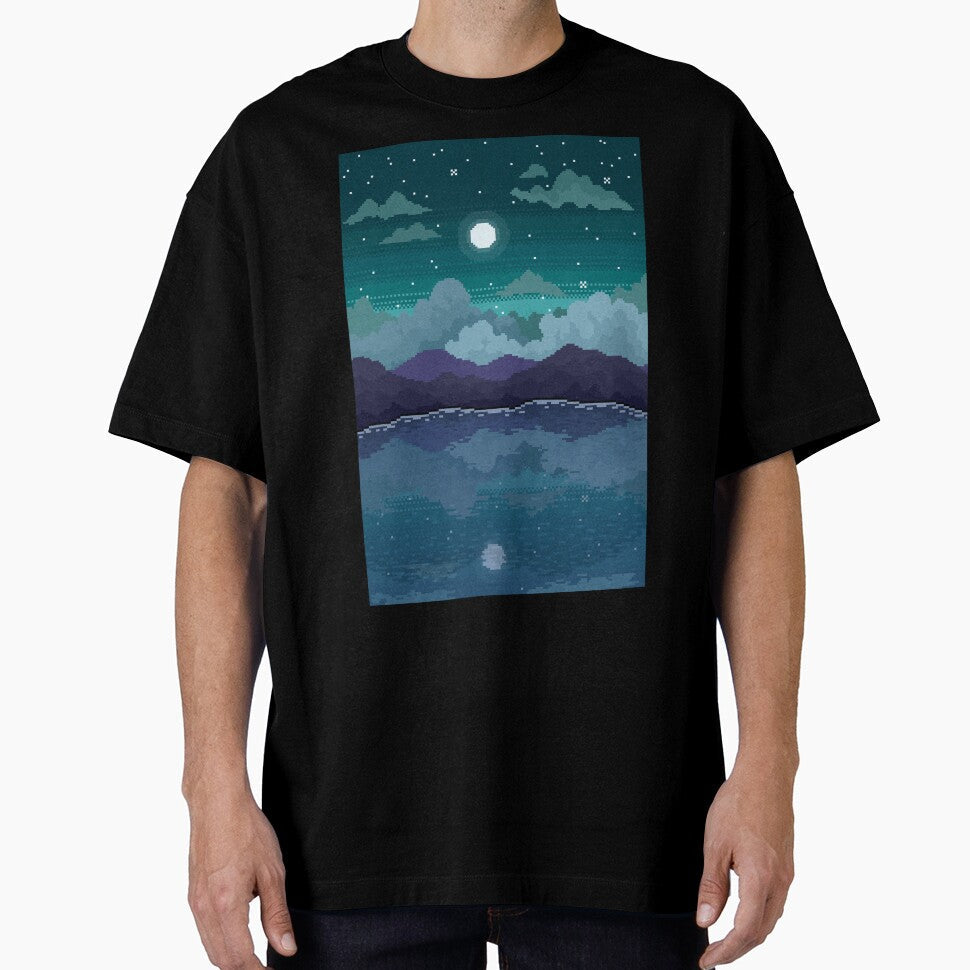 Mountain Lake by MetallicWings15 Unisex T-shirt, Sweatshirt, Hoodie, Long Sleeve Tee - T-Shirt, Sweatshirt, Hoodie