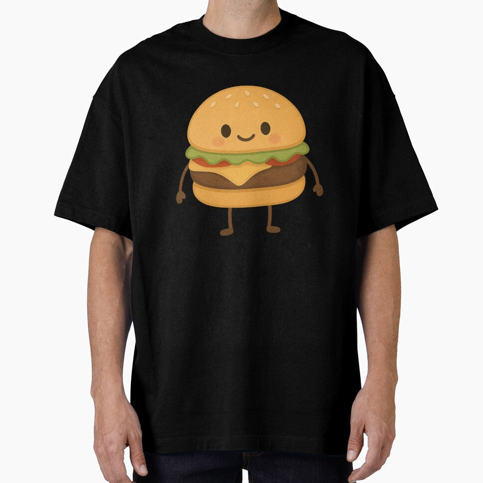 Bazz Burger by Moons Studio Unisex T-shirt, Sweatshirt, Hoodie, Long Sleeve Tee - T-Shirt, Sweatshirt, Hoodie