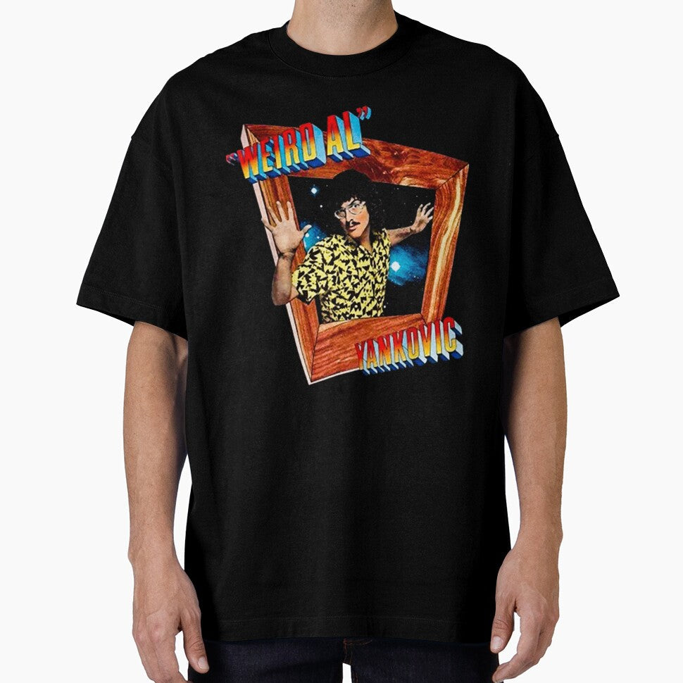 Weird Al Yankovic by HERHERNANDEZ Unisex T-shirt, Sweatshirt, Hoodie, Long Sleeve Tee - T-Shirt, Sweatshirt, Hoodie