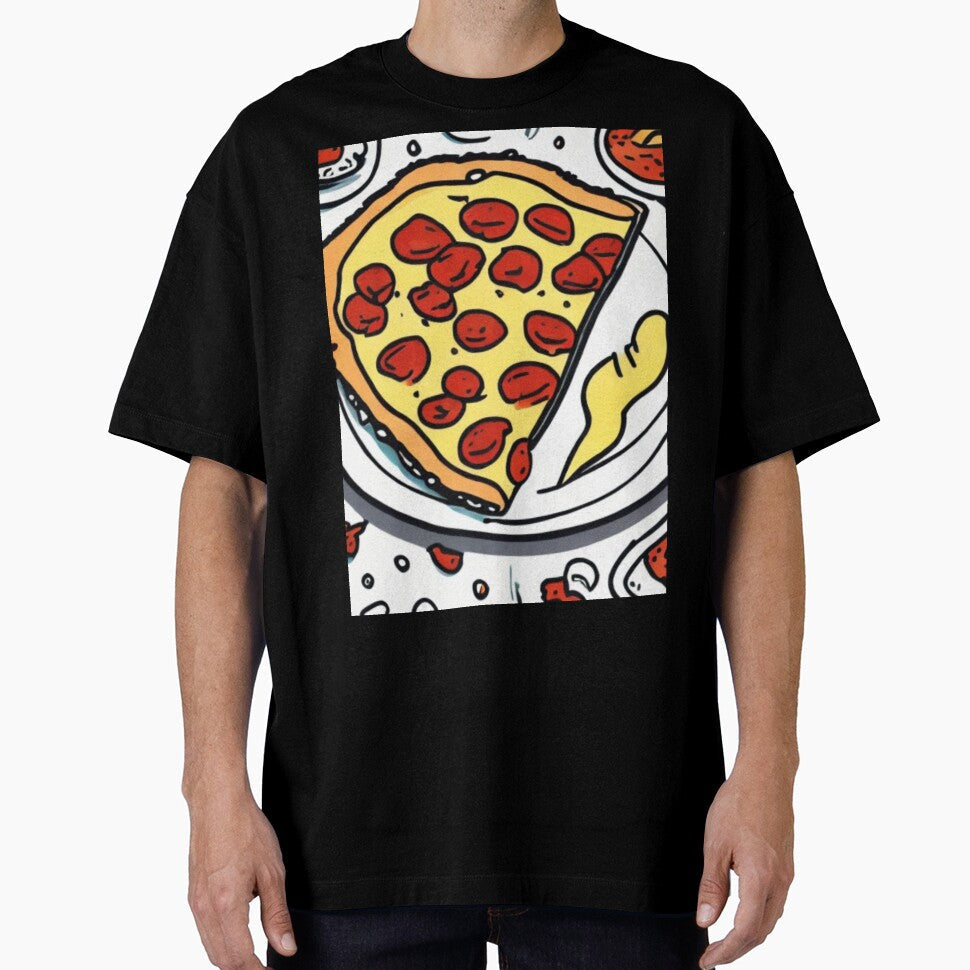 Cheesy Delight - Pizza Party - Hot pizza by WBP Mart Unisex T-shirt, Sweatshirt, Hoodie, Long Sleeve Tee - T-Shirt, Sweatshirt, Hoodie