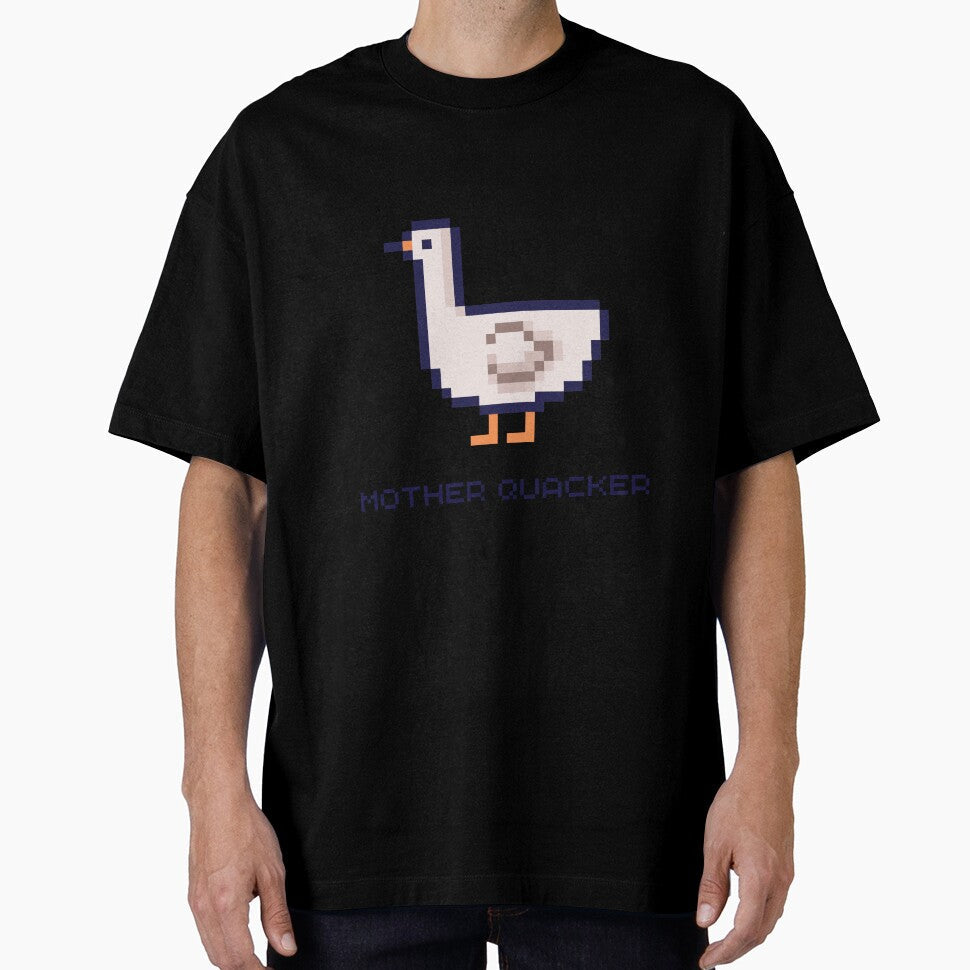 Mother Quacker Pixel Edition by leveluppixel Unisex T-shirt, Sweatshirt, Hoodie, Long Sleeve Tee - T-Shirt, Sweatshirt, Hoodie