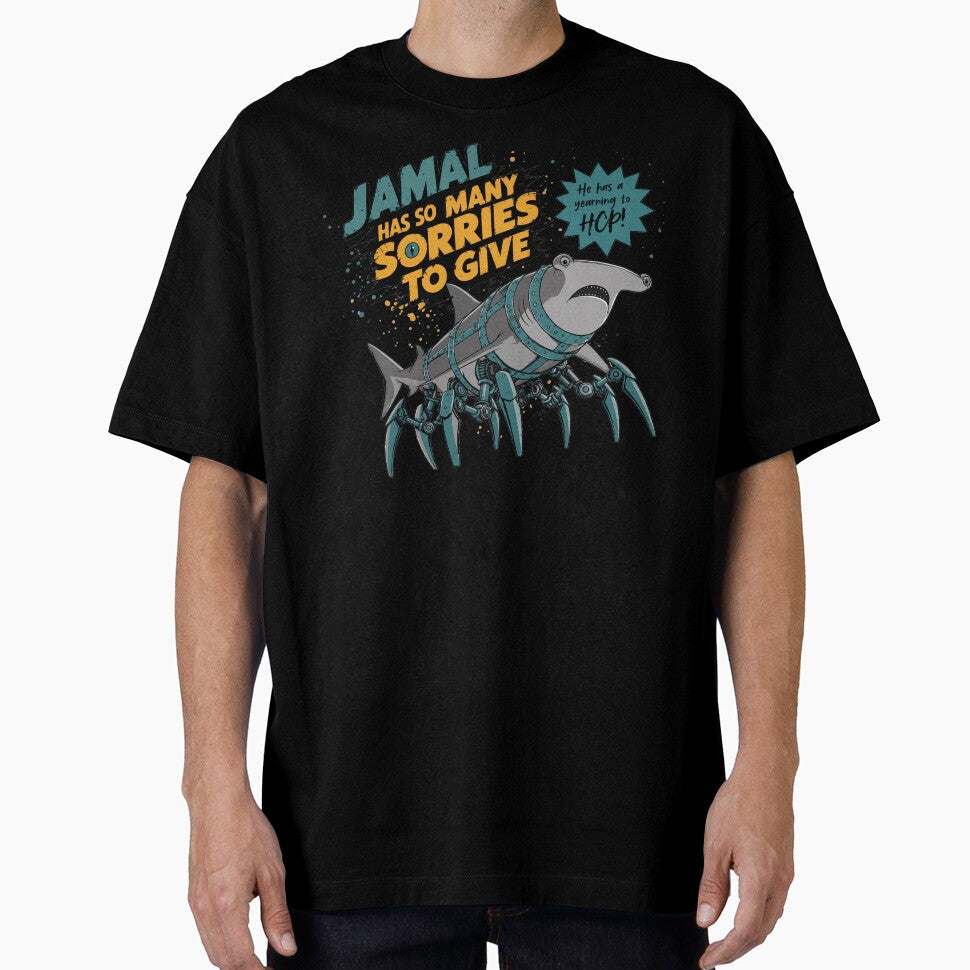Jamal Has So Many Sorries To Give - Dungeon Crawler Carl by BingyBongoArt Unisex T-shirt, Sweatshirt, Hoodie, Long Sleeve Tee - T-Shirt, Sweatshirt, Hoodie
