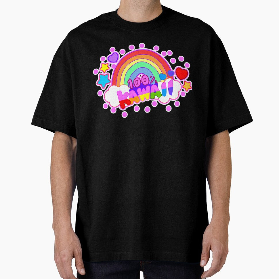 100% kawaii by fantasmahappy Unisex T-shirt, Sweatshirt, Hoodie, Long Sleeve Tee - T-Shirt, Sweatshirt, Hoodie