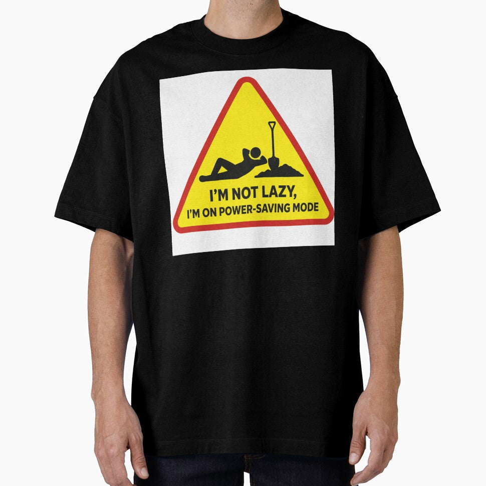 LAZY man by ThreadedMagic Unisex T-shirt, Sweatshirt, Hoodie, Long Sleeve Tee - T-Shirt, Sweatshirt, Hoodie