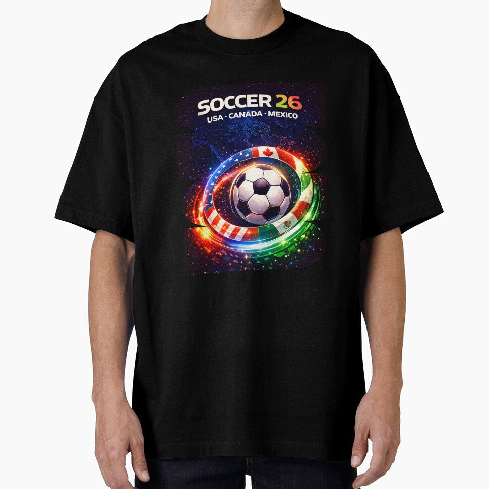 North America Soccer 2026 Shirt, Soccer 26 USA Canada Mexico Fan Tee, United 2026 Soccer Graphic by MK-Charlie - T-Shirt, Sweatshirt, Hoodie
