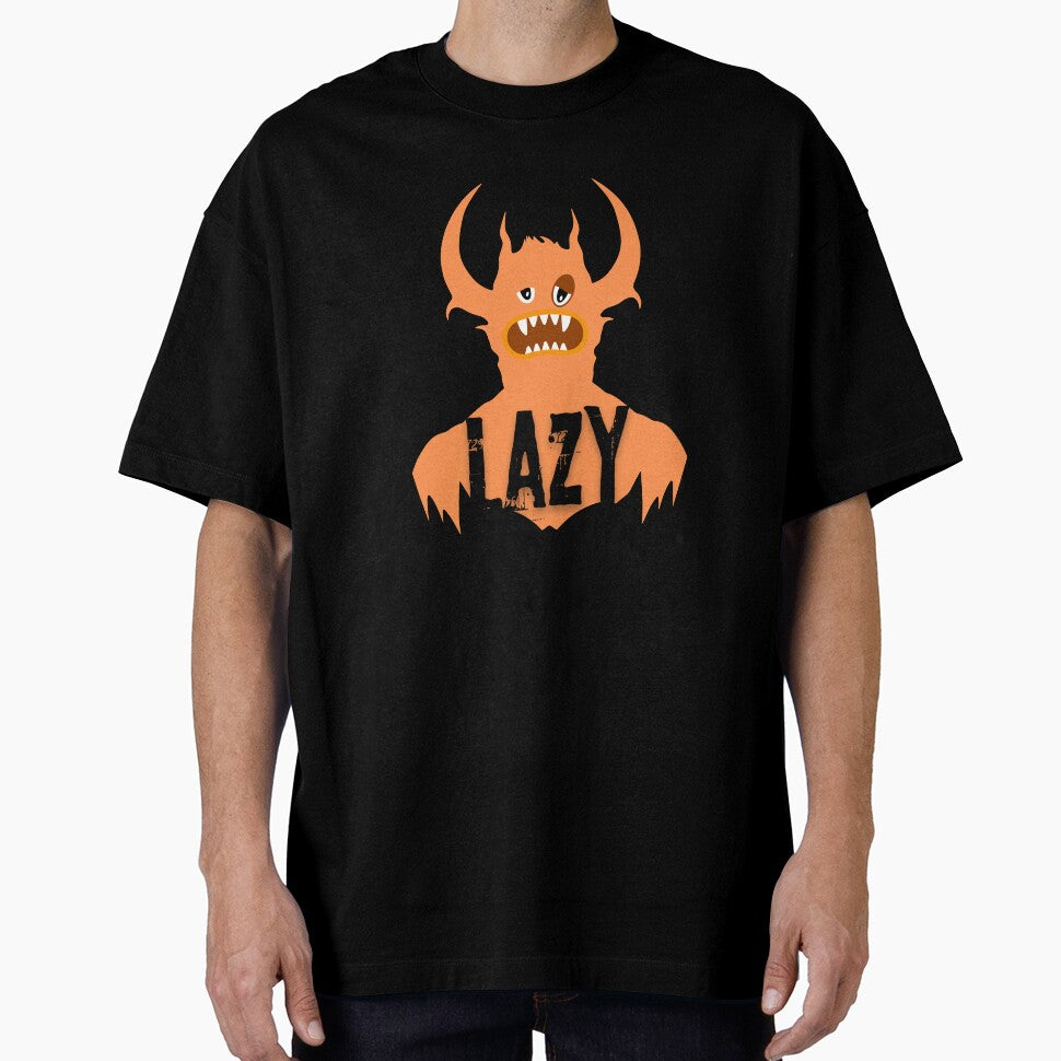 Lazy Monster by Vilasdotco Unisex T-shirt, Sweatshirt, Hoodie, Long Sleeve Tee - T-Shirt, Sweatshirt, Hoodie