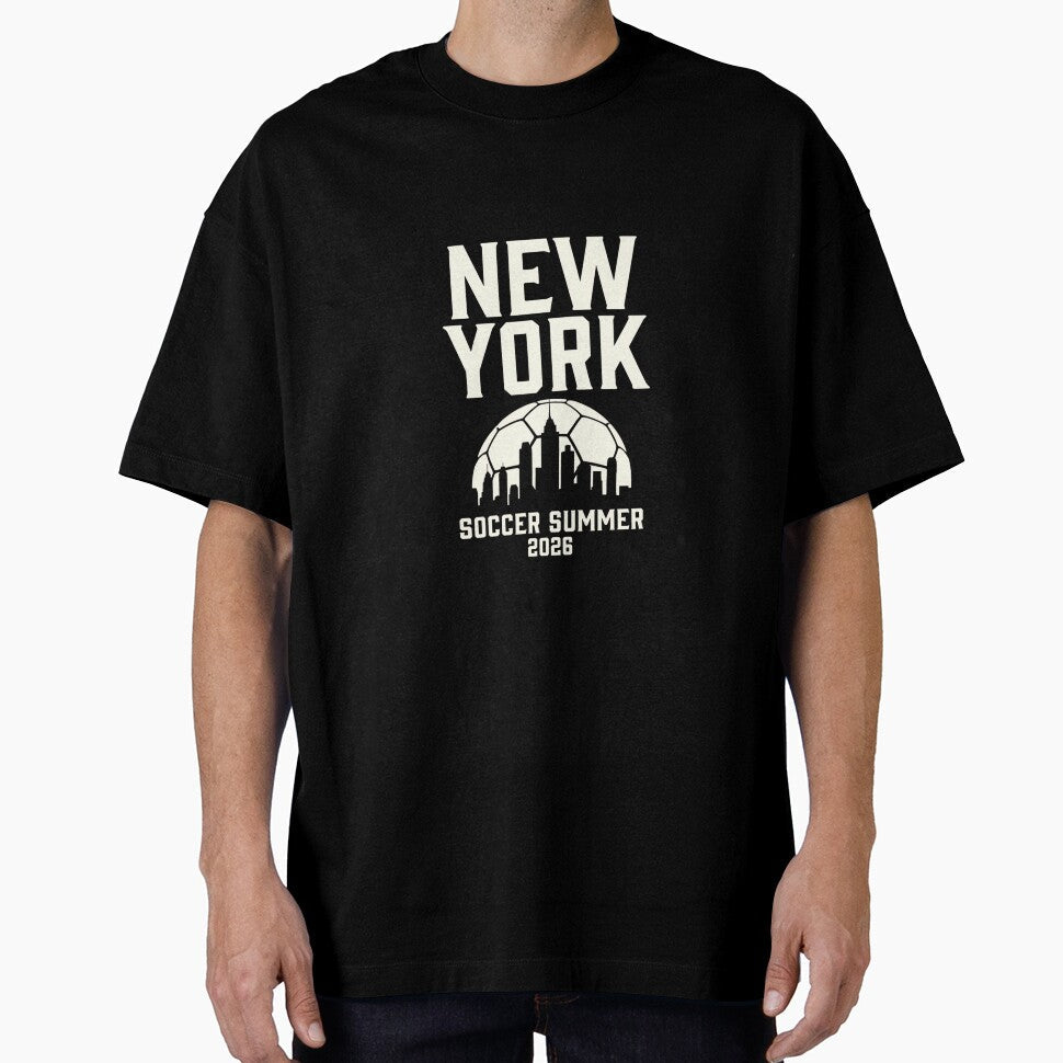 New York Soccer Summer 2026 by MollyLYork Unisex T-shirt, Sweatshirt, Hoodie, Long Sleeve Tee - T-Shirt, Sweatshirt, Hoodie
