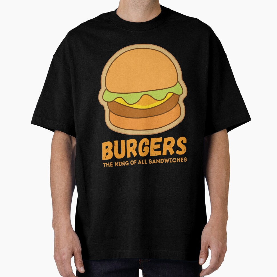 Burger Bonanza - Burgers - The king of all sandwiches by WBP Mart Unisex T-shirt, Sweatshirt, Hoodie, Long Sleeve Tee - T-Shirt, Sweatshirt, Hoodie