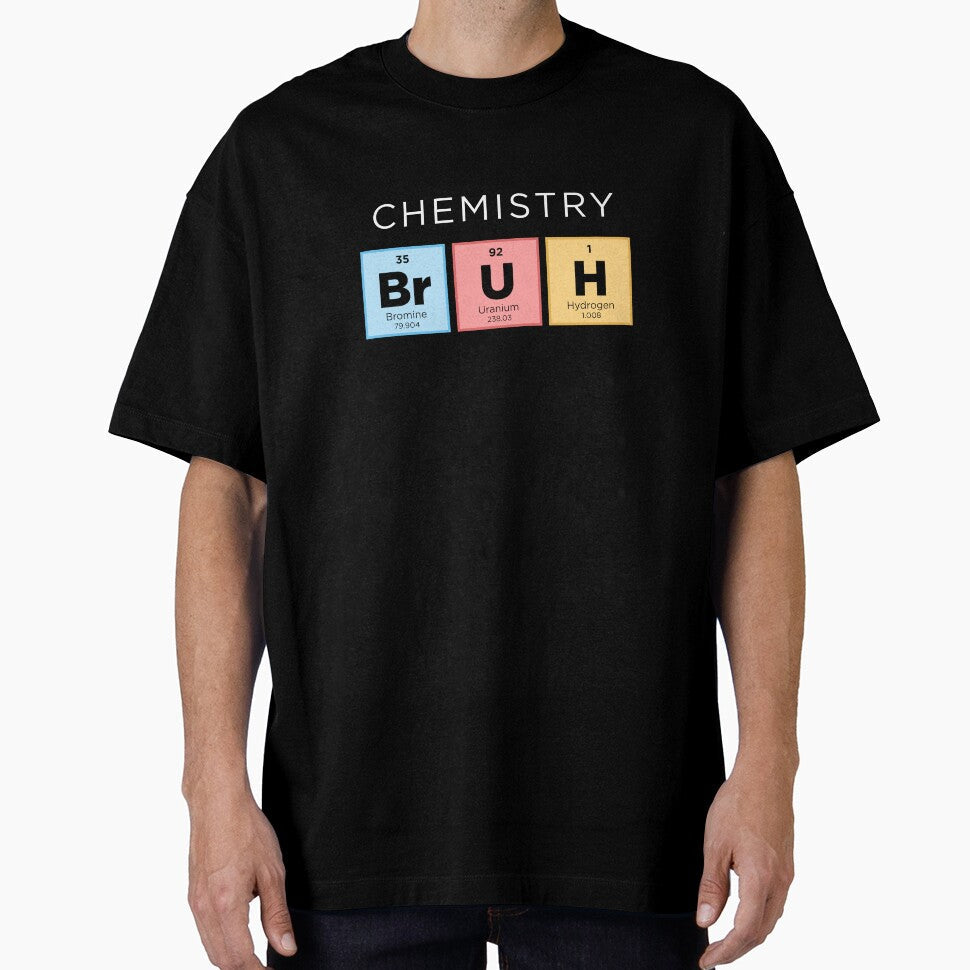 CHEMISTRY BRUH - Periodic Table of Elements - Color by BrianSmith84 Unisex T-shirt, Sweatshirt, Hoodie, Long Sleeve Tee - T-Shirt, Sweatshirt, Hoodie