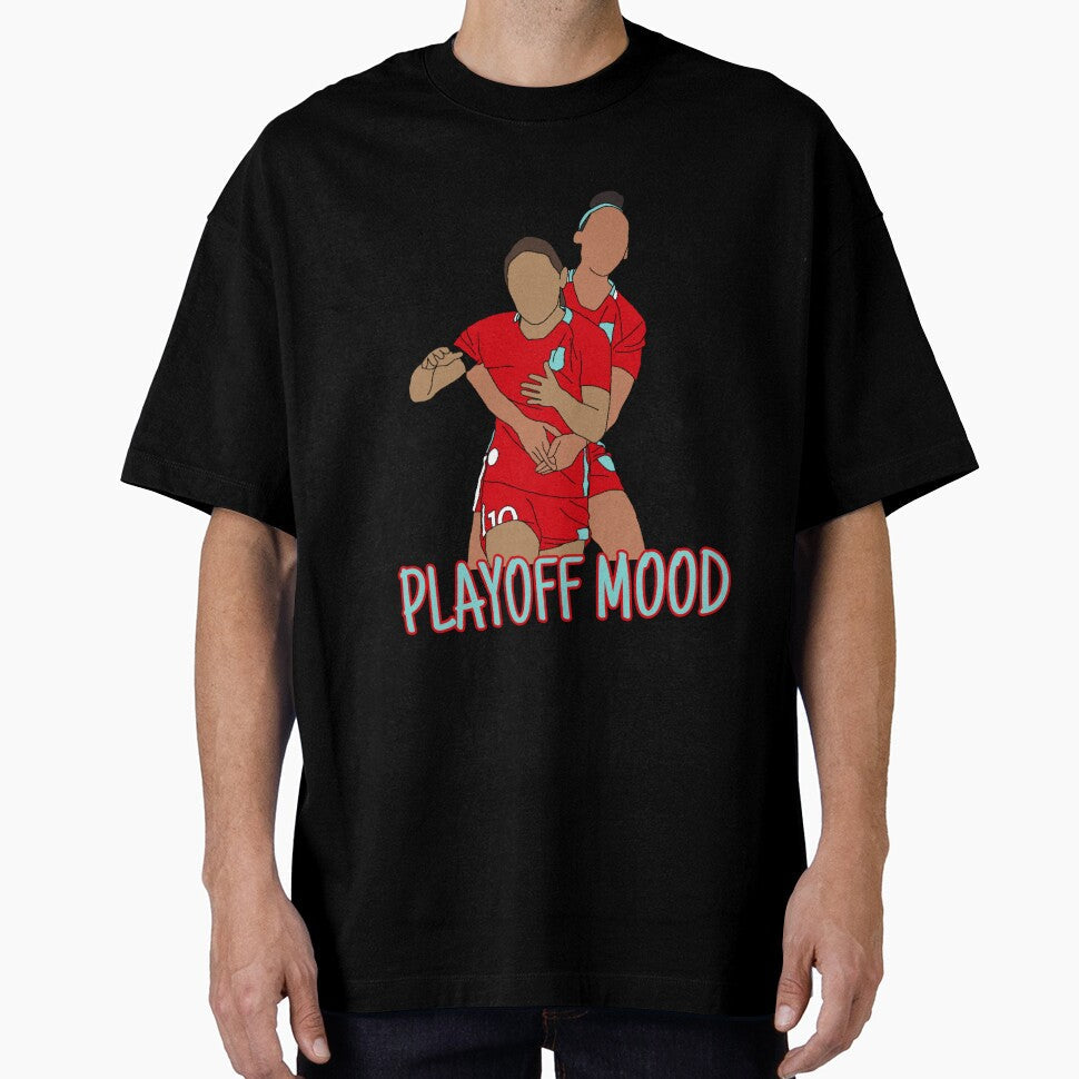 Playoff Mood by kccurrentdaily Unisex T-shirt, Sweatshirt, Hoodie, Long Sleeve Tee - T-Shirt, Sweatshirt, Hoodie