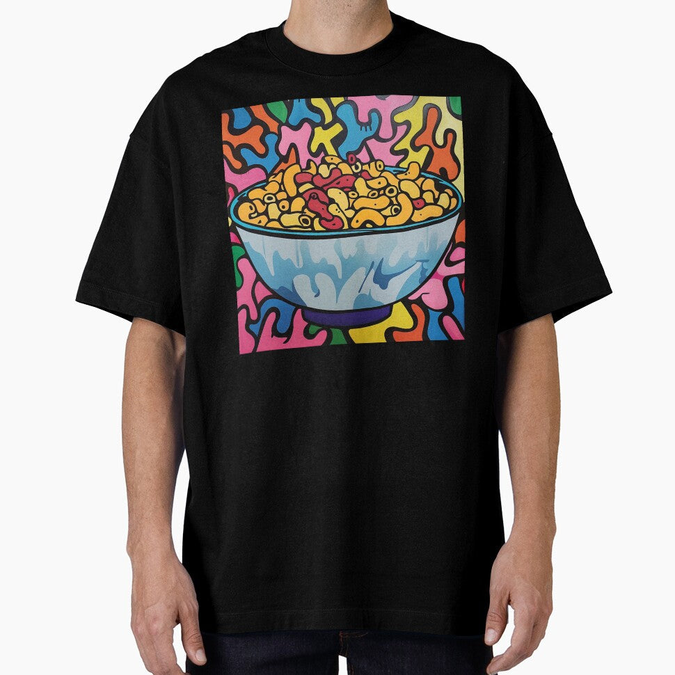 Macaroni Pasta Pop Art 3 by AstroRisq Unisex T-shirt, Sweatshirt, Hoodie, Long Sleeve Tee - T-Shirt, Sweatshirt, Hoodie