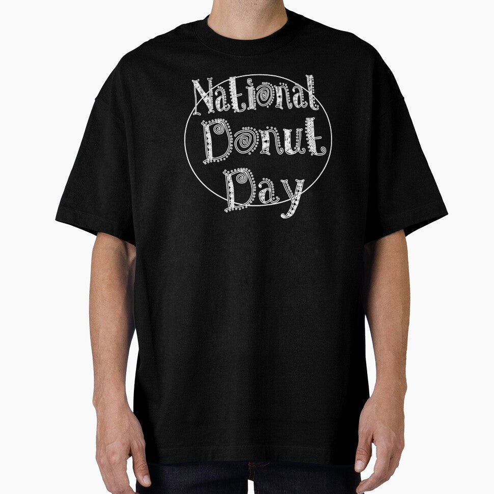 Happy National Donut Day : Gift For Parents by SalaheddineB Unisex T-shirt, Sweatshirt, Hoodie, Long Sleeve Tee - T-Shirt, Sweatshirt, Hoodie