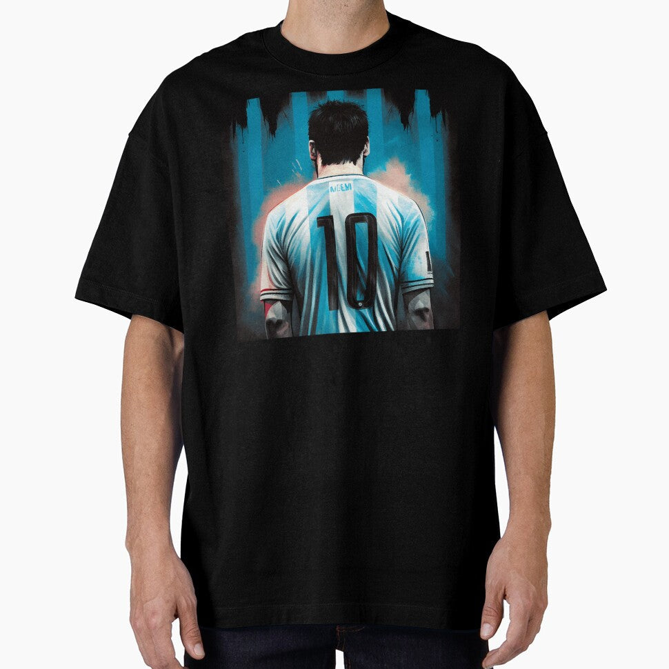 Messi The GOAT by phamhieuvfz Unisex T-shirt, Sweatshirt, Hoodie, Long Sleeve Tee - T-Shirt, Sweatshirt, Hoodie