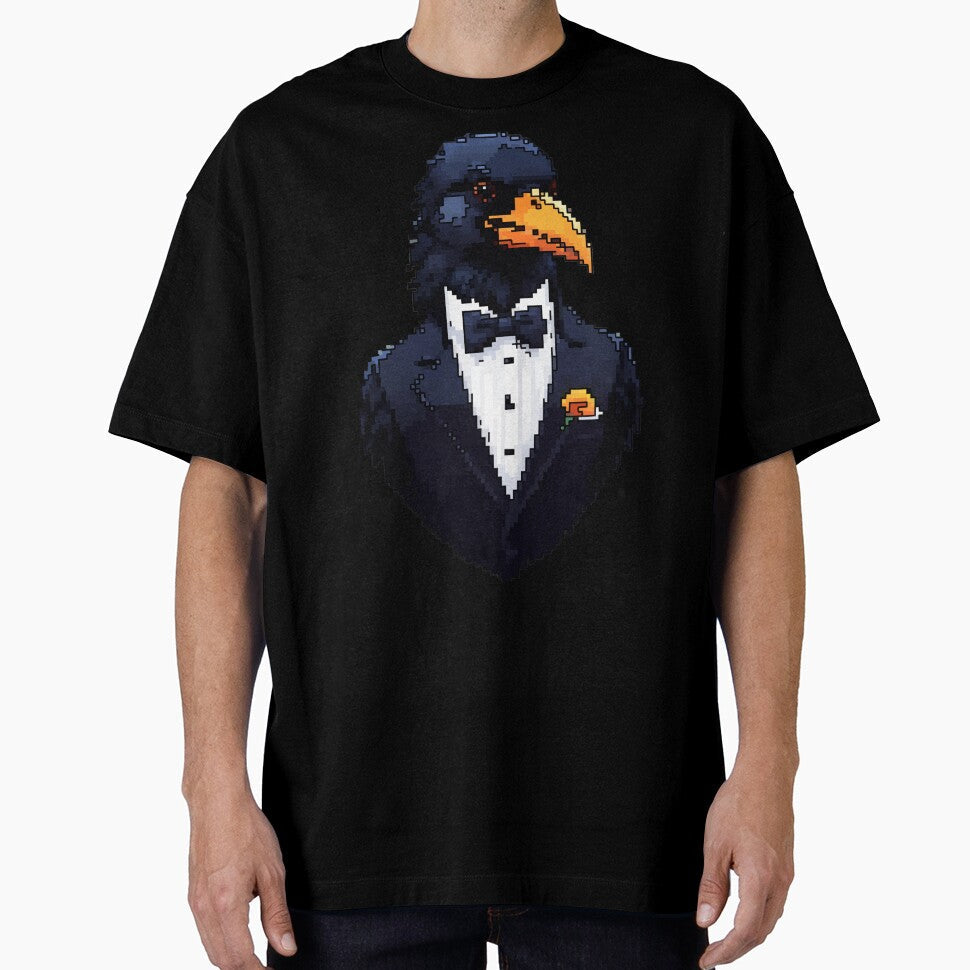 Pixel Crow Mystique by NaturePixel Unisex T-shirt, Sweatshirt, Hoodie, Long Sleeve Tee - T-Shirt, Sweatshirt, Hoodie
